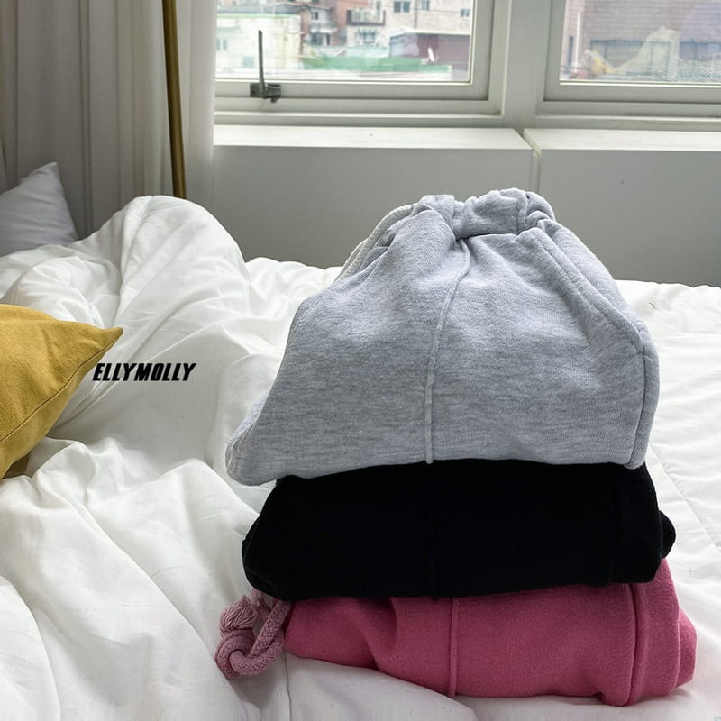 ELLYMOLLY - Korean Children Fashion - #Kfashion4kids - Slit Pintuck Jogger Pants - 10