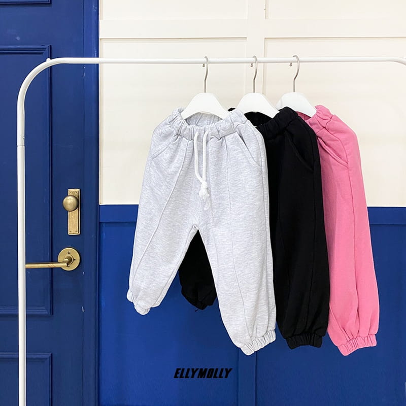 ELLYMOLLY - Korean Children Fashion - #Kfashion4kids - Slit Pintuck Jogger Pants - 3