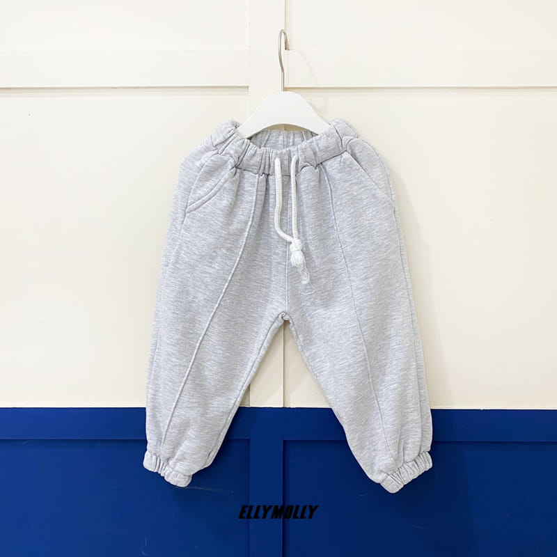 ELLYMOLLY - Korean Children Fashion - #Kfashion4kids - Slit Pintuck Jogger Pants - 5