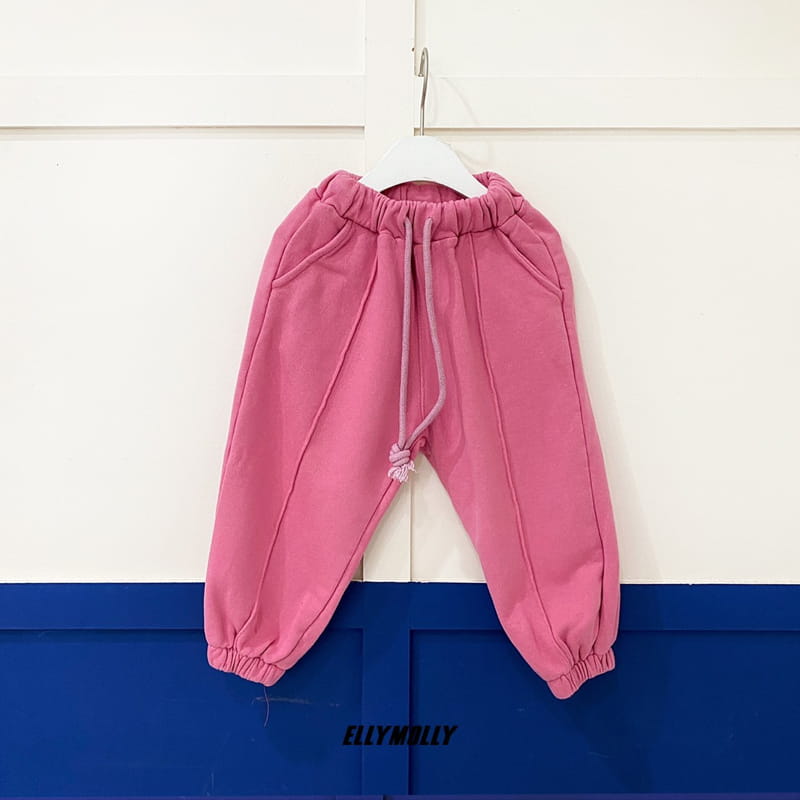 ELLYMOLLY - Korean Children Fashion - #Kfashion4kids - Slit Pintuck Jogger Pants - 6