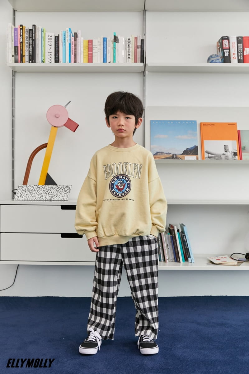 ELLYMOLLY - Korean Children Fashion - #Kfashion4kids - Check Pleats Pants
