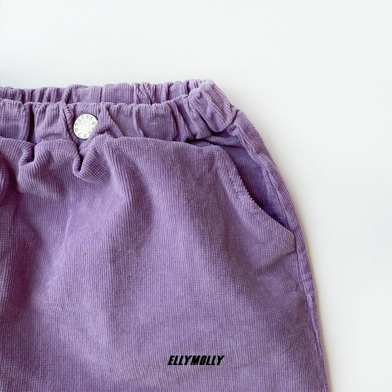 ELLYMOLLY - Korean Children Fashion - #Kfashion4kids - Corduroy Mini Skirt - 6