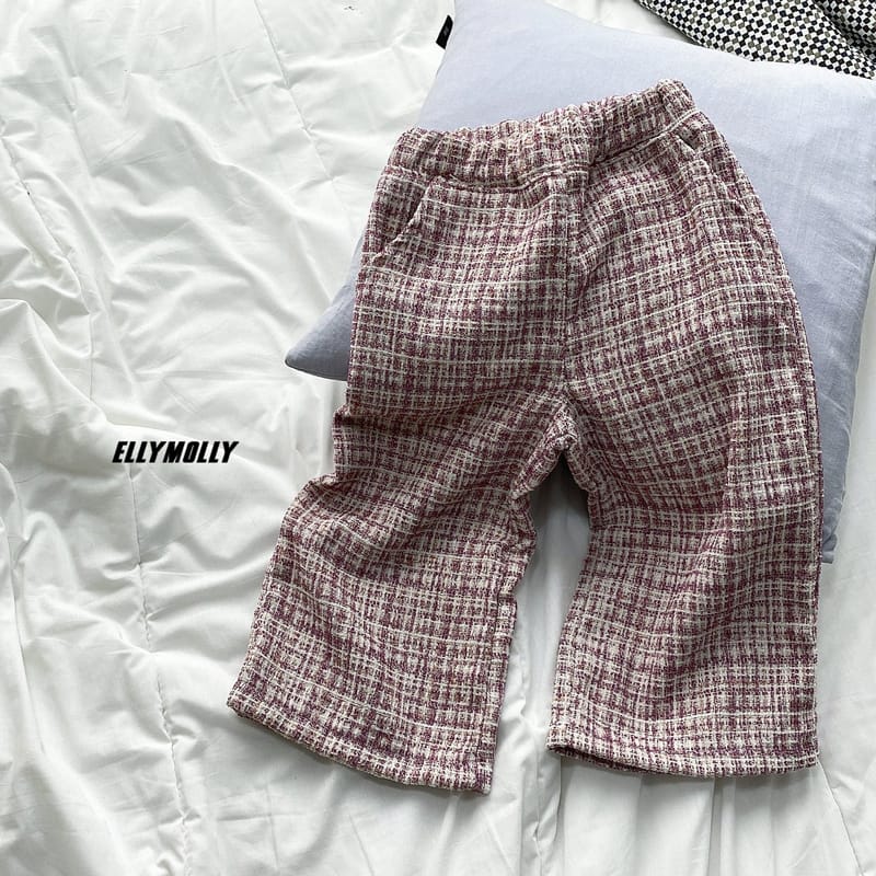 ELLYMOLLY - Korean Children Fashion - #Kfashion4kids - Tweed Pants - 2