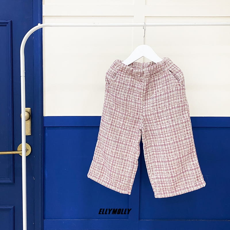 ELLYMOLLY - Korean Children Fashion - #Kfashion4kids - Tweed Pants - 3