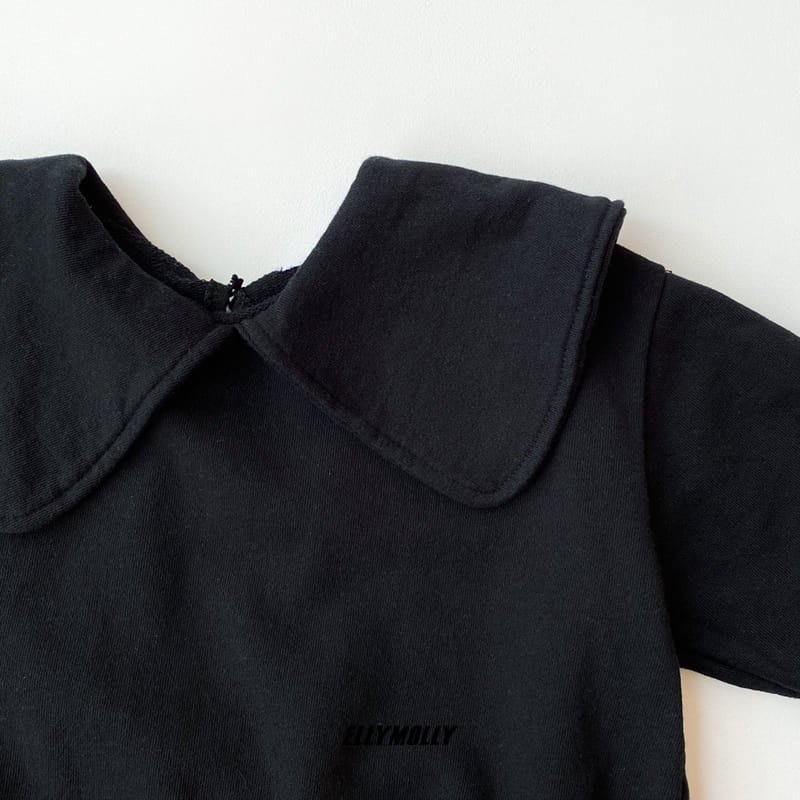 ELLYMOLLY - Korean Children Fashion - #Kfashion4kids - Point Collar Sweatshirt - 8