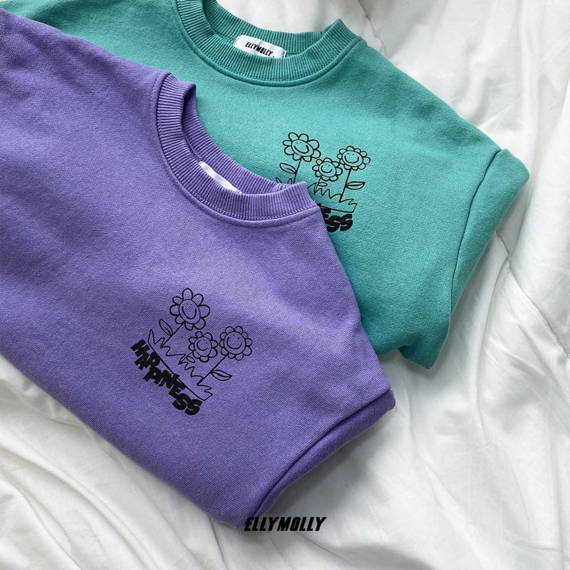ELLYMOLLY - Korean Children Fashion - #Kfashion4kids - Sunflower Sweatshirt - 11