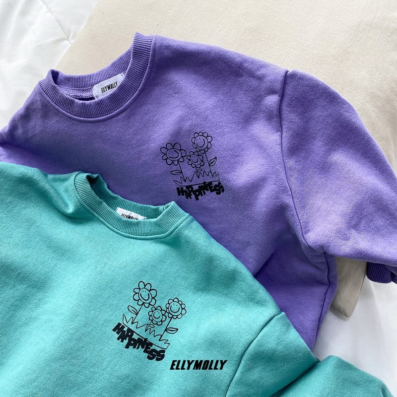 ELLYMOLLY - Korean Children Fashion - #Kfashion4kids - Sunflower Sweatshirt - 2