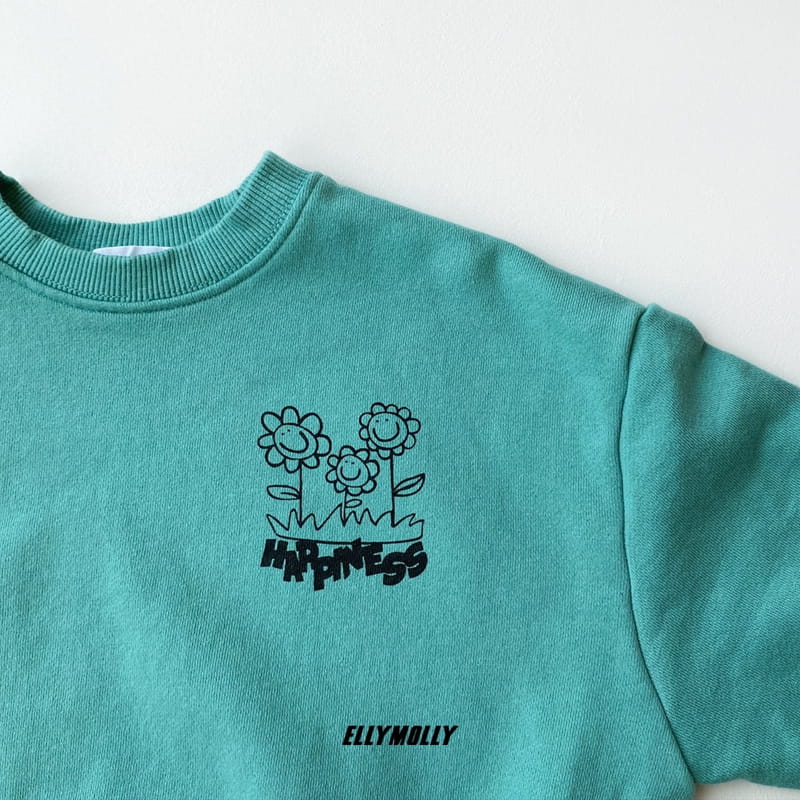 ELLYMOLLY - Korean Children Fashion - #Kfashion4kids - Sunflower Sweatshirt - 7