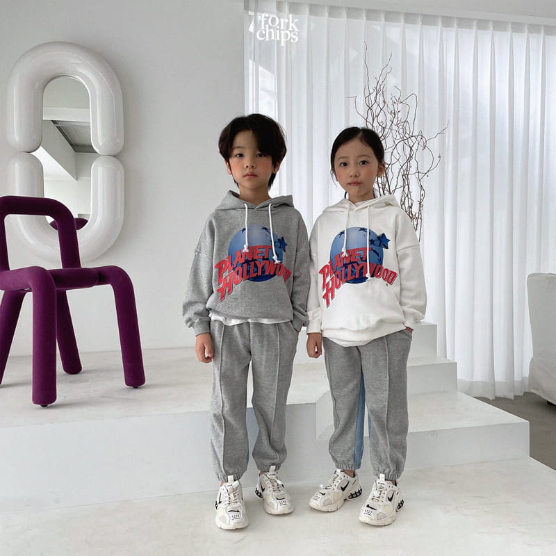 FORK CHIPS - Korean Children Fashion - #Kfashion4kids - Hollywood Hoody 