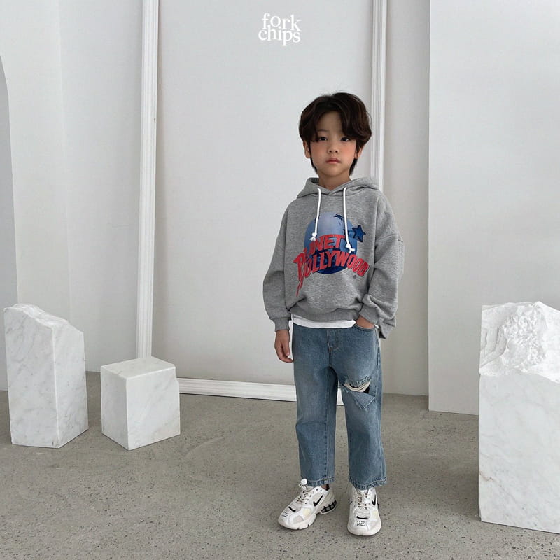 FORK CHIPS - Korean Children Fashion - #Kfashion4kids - Hollywood Hoody  - 5