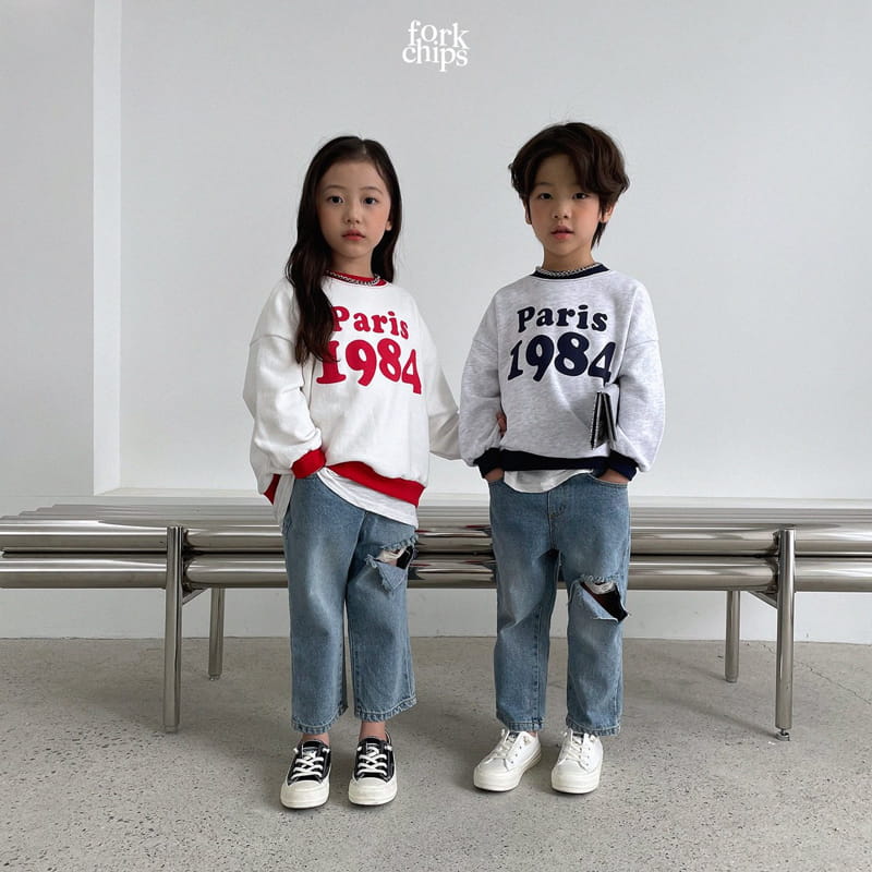FORK CHIPS - Korean Children Fashion - #Kfashion4kids - 1984 Sweatshirt - 3