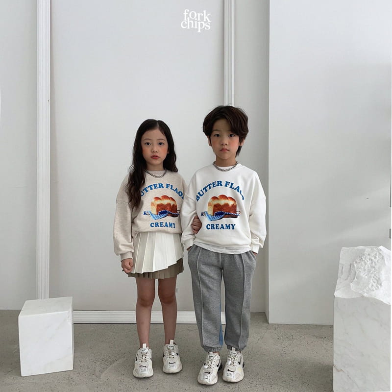 FORK CHIPS - Korean Children Fashion - #Kfashion4kids - Bread Sweatshirt - 4