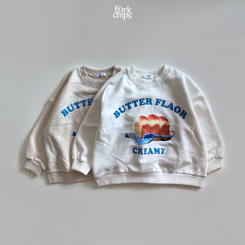FORK CHIPS - Korean Children Fashion - #Kfashion4kids - Bread Sweatshirt - 6