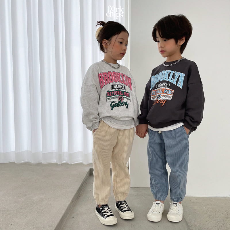 FORK CHIPS - Korean Children Fashion - #Kfashion4kids - Brooklyn Sweatshirt - 12