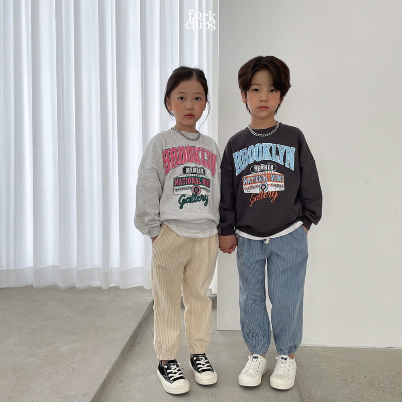 FORK CHIPS - Korean Children Fashion - #Kfashion4kids - Brooklyn Sweatshirt - 5