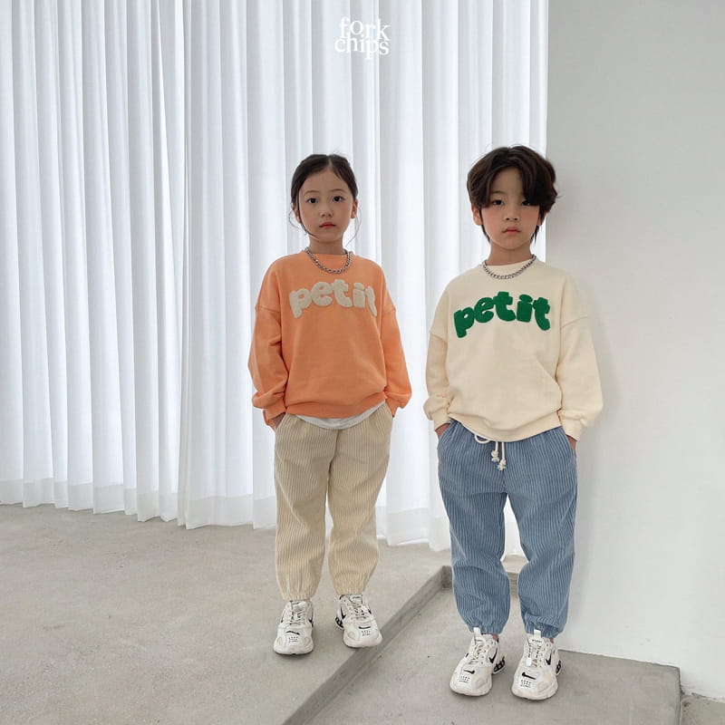 FORK CHIPS - Korean Children Fashion - #Kfashion4kids - Pretty Embroidery Sweatshirt - 4