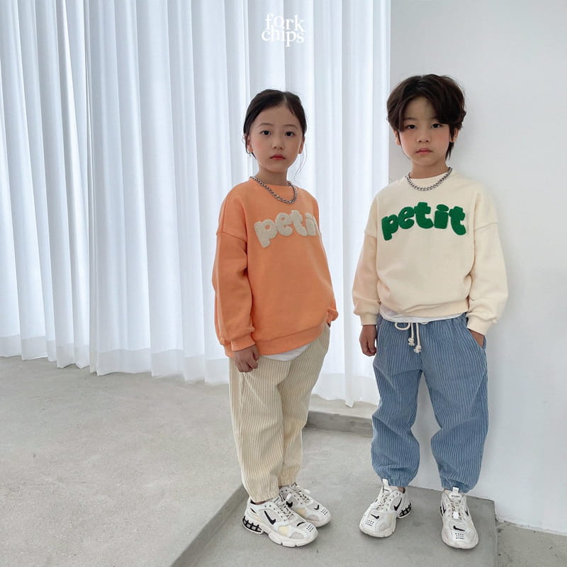 FORK CHIPS - Korean Children Fashion - #Kfashion4kids - Pretty Embroidery Sweatshirt - 5
