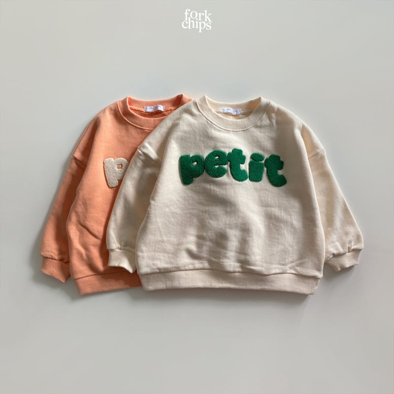 FORK CHIPS - Korean Children Fashion - #Kfashion4kids - Pretty Embroidery Sweatshirt - 6