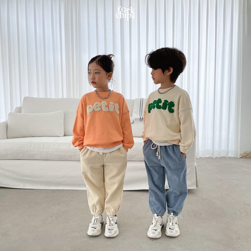 FORK CHIPS - Korean Children Fashion - #Kfashion4kids - Pretty Embroidery Sweatshirt - 8