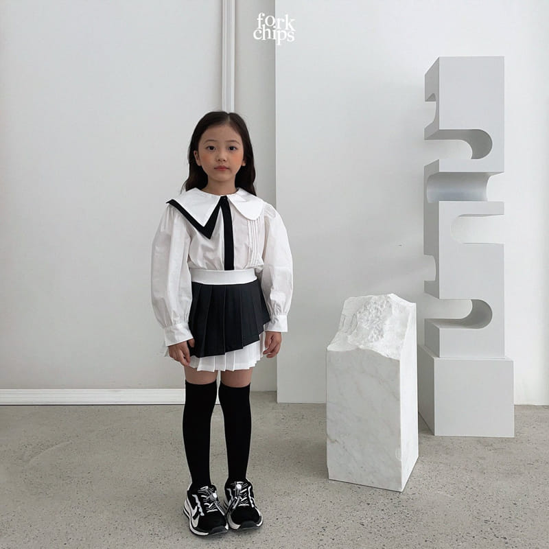 FORK CHIPS - Korean Children Fashion - #Kfashion4kids - Wave Blouse - 5