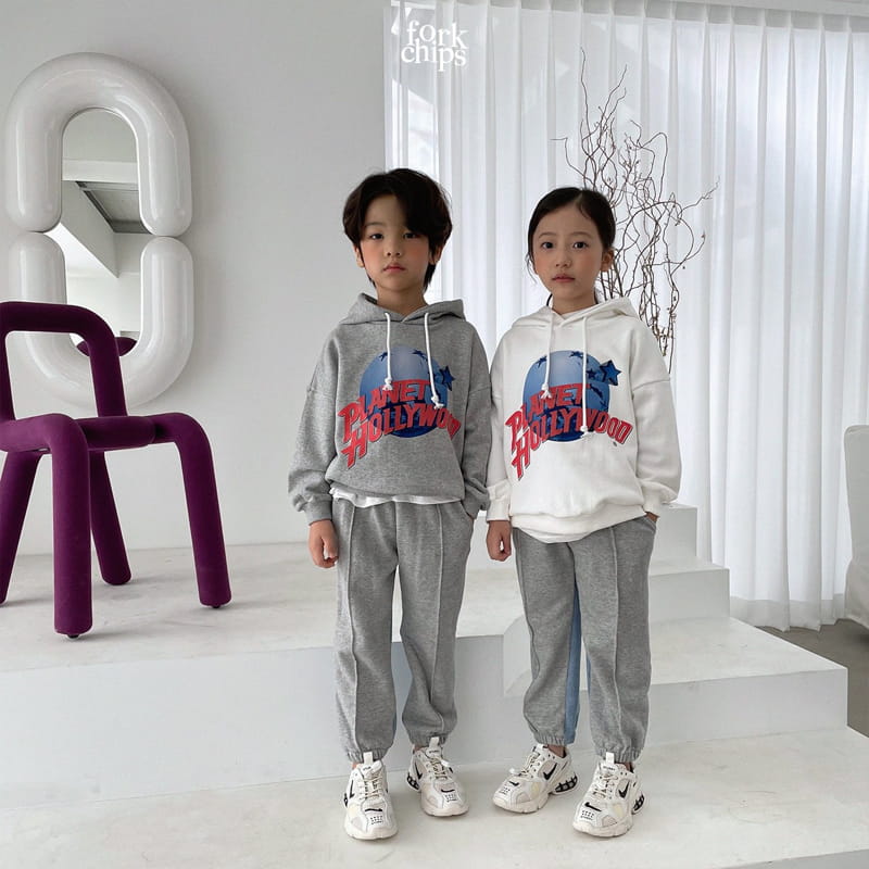 FORK CHIPS - Korean Children Fashion - #Kfashion4kids - Hey Half Jeans - 12