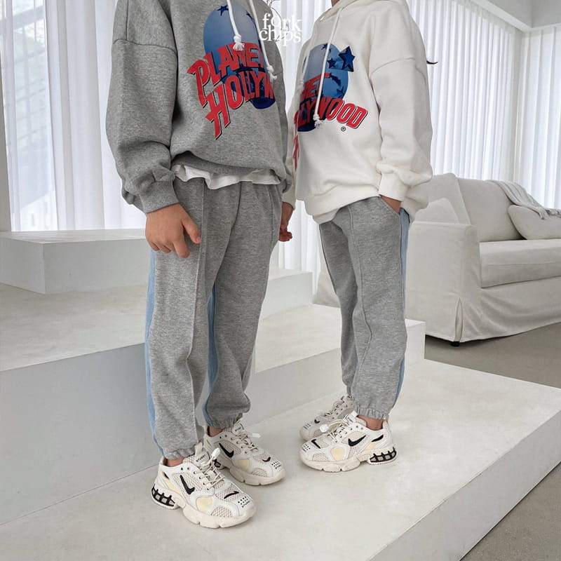 FORK CHIPS - Korean Children Fashion - #Kfashion4kids - Hey Half Jeans - 6