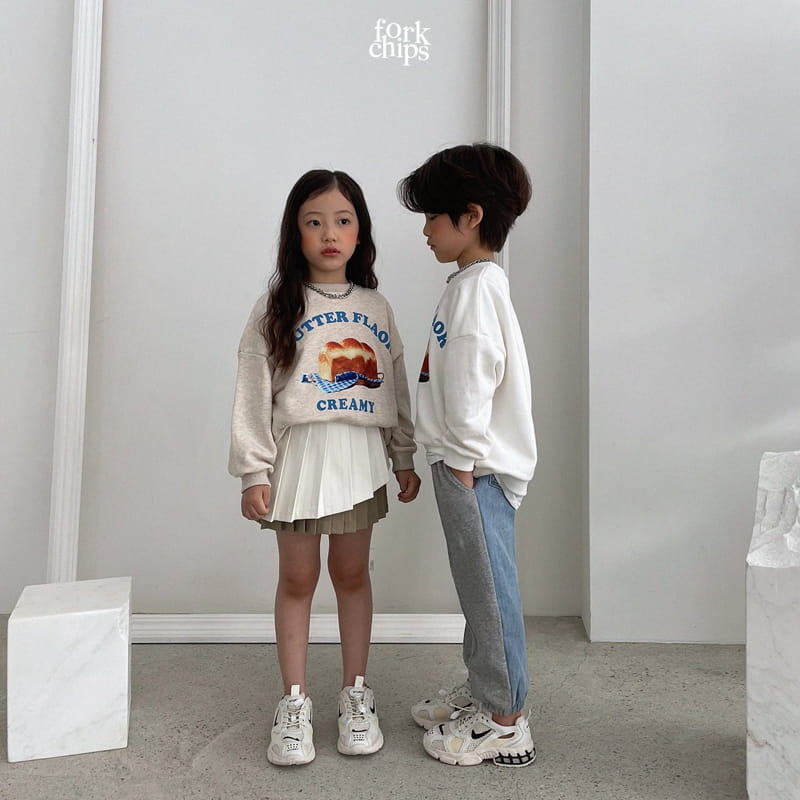 FORK CHIPS - Korean Children Fashion - #Kfashion4kids - Hey Half Jeans - 7