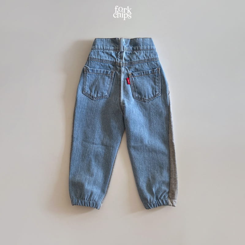 FORK CHIPS - Korean Children Fashion - #Kfashion4kids - Hey Half Jeans - 9