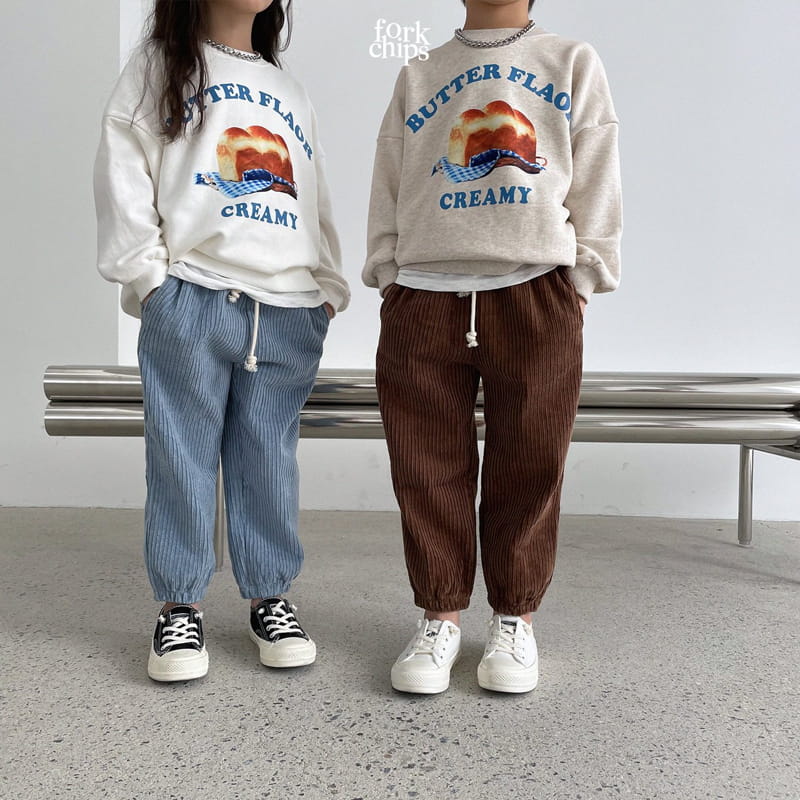 FORK CHIPS - Korean Children Fashion - #Kfashion4kids - Cookie Jogger Pants - 3
