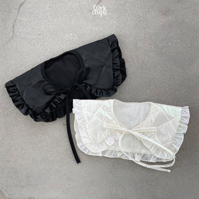 FORK CHIPS - Korean Children Fashion - #Kfashion4kids - Frill Cape - 4