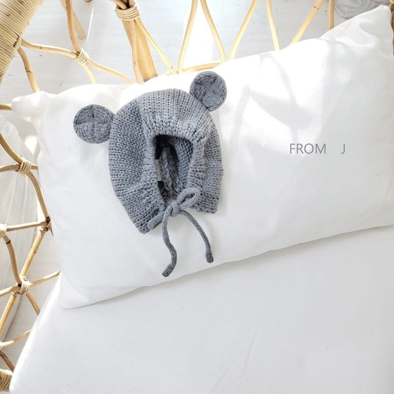 FROM J - Korean Children Fashion - #Kfashion4kids - Knit Mickey Bonnet - 8