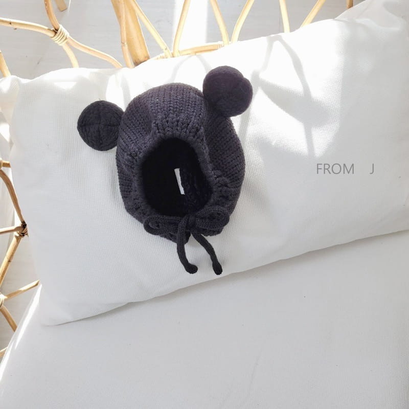 FROM J - Korean Children Fashion - #Kfashion4kids - Knit Mickey Bonnet - 9