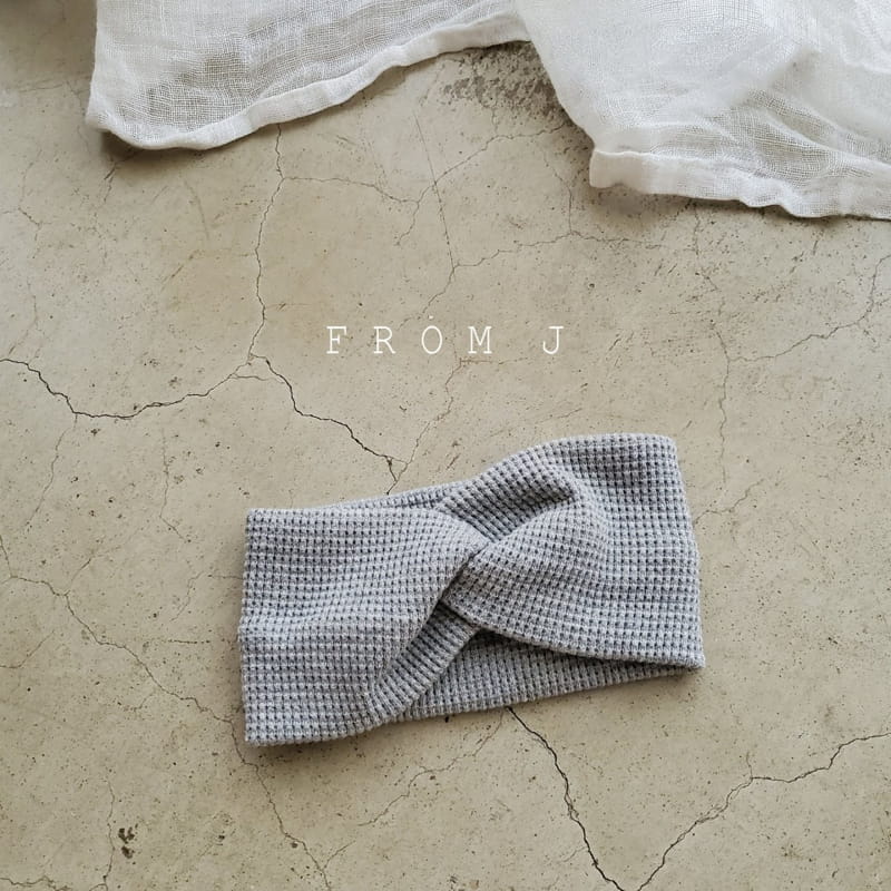 FROM J - Korean Children Fashion - #Kfashion4kids - Waffle Twist Hairband - 4