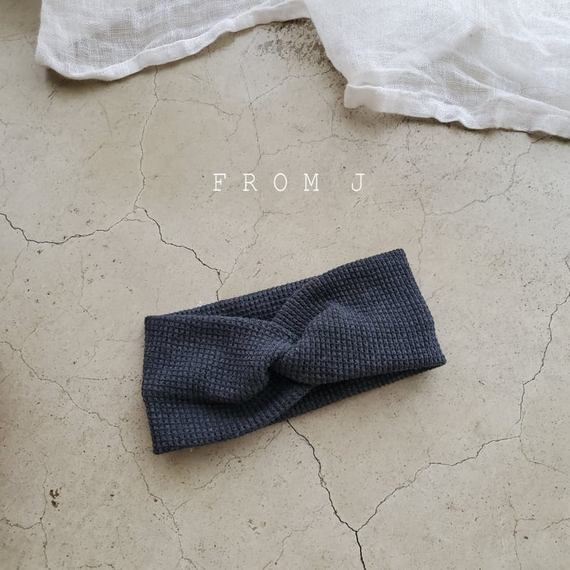 FROM J - Korean Children Fashion - #Kfashion4kids - Waffle Twist Hairband - 5