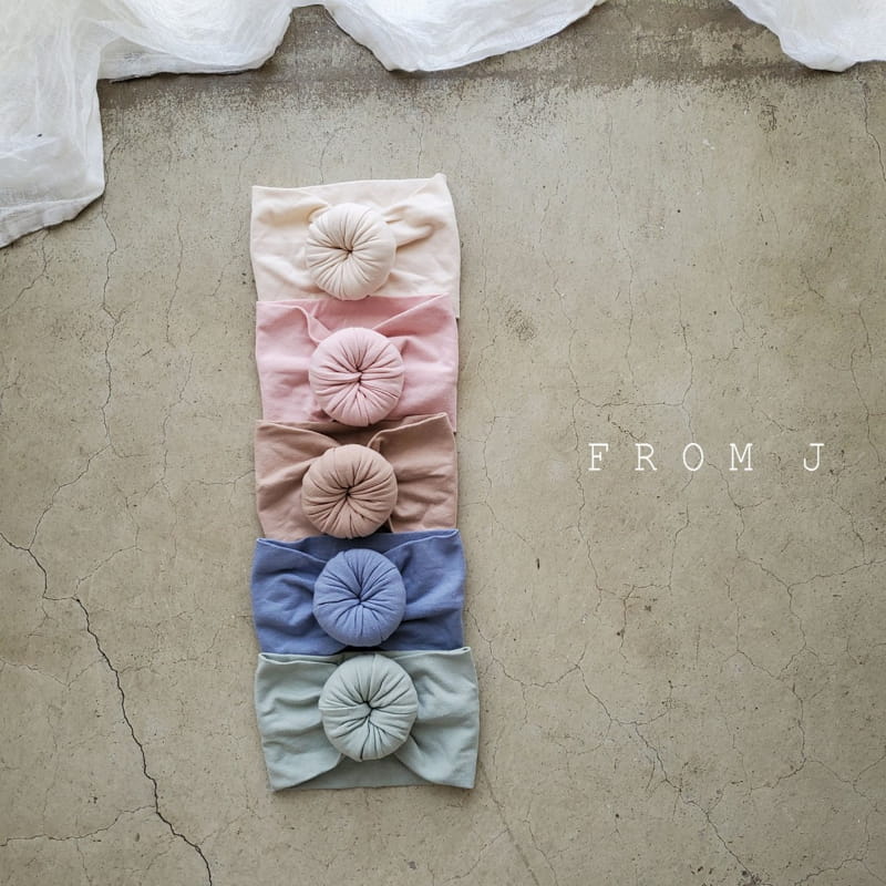 FROM J - Korean Children Fashion - #Kfashion4kids - Dought Hairband - 2