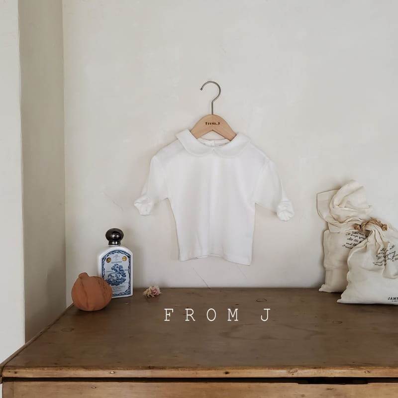FROM J - Korean Children Fashion - #Kfashion4kids - Baisc Collar Tee - 2