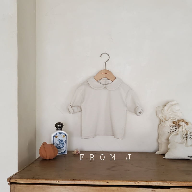 FROM J - Korean Children Fashion - #Kfashion4kids - Baisc Collar Tee - 3