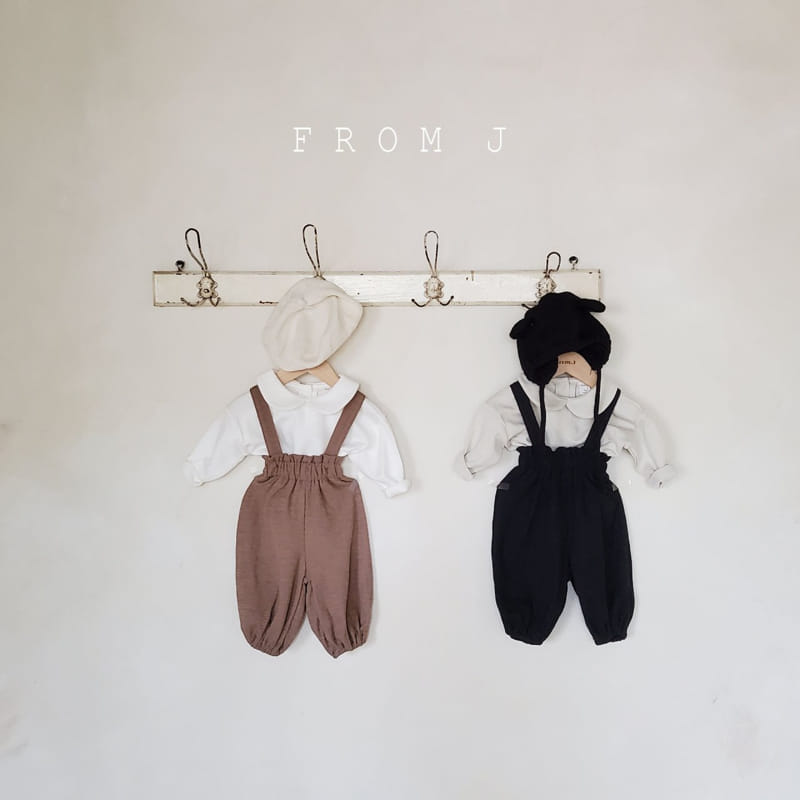 FROM J - Korean Children Fashion - #Kfashion4kids - High Suspender Pants