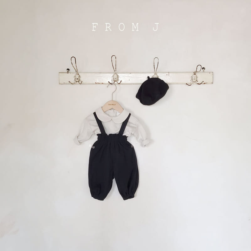 FROM J - Korean Children Fashion - #Kfashion4kids - High Suspender Pants - 3