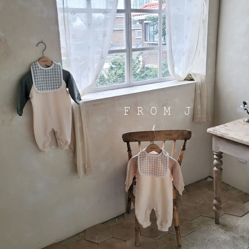 FROM J - Korean Children Fashion - #Kfashion4kids - Jamjam Bib Bodysuit - 12