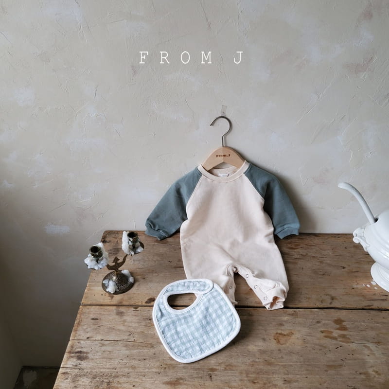 FROM J - Korean Children Fashion - #Kfashion4kids - Jamjam Bib Bodysuit - 2