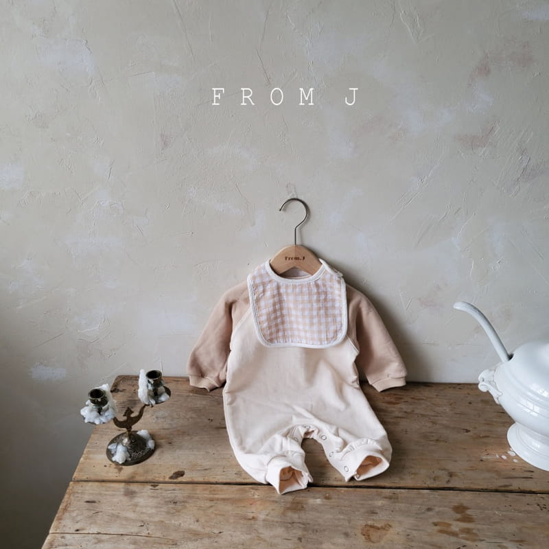 FROM J - Korean Children Fashion - #Kfashion4kids - Jamjam Bib Bodysuit - 3