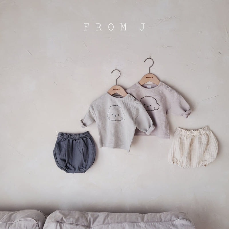 FROM J - Korean Children Fashion - #Kfashion4kids - Vison Top Bottom Set - 5
