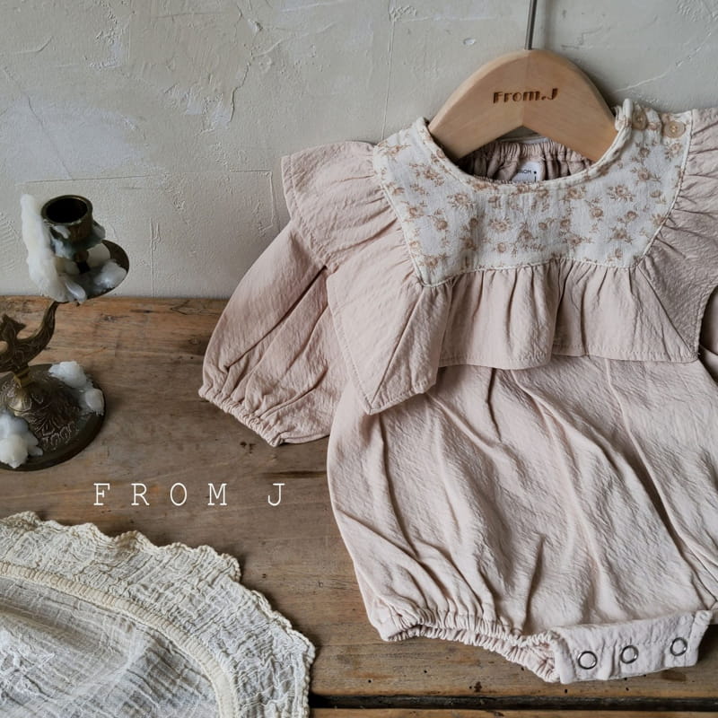 FROM J - Korean Children Fashion - #Kfashion4kids - Olive Cape Bodysuit - 10