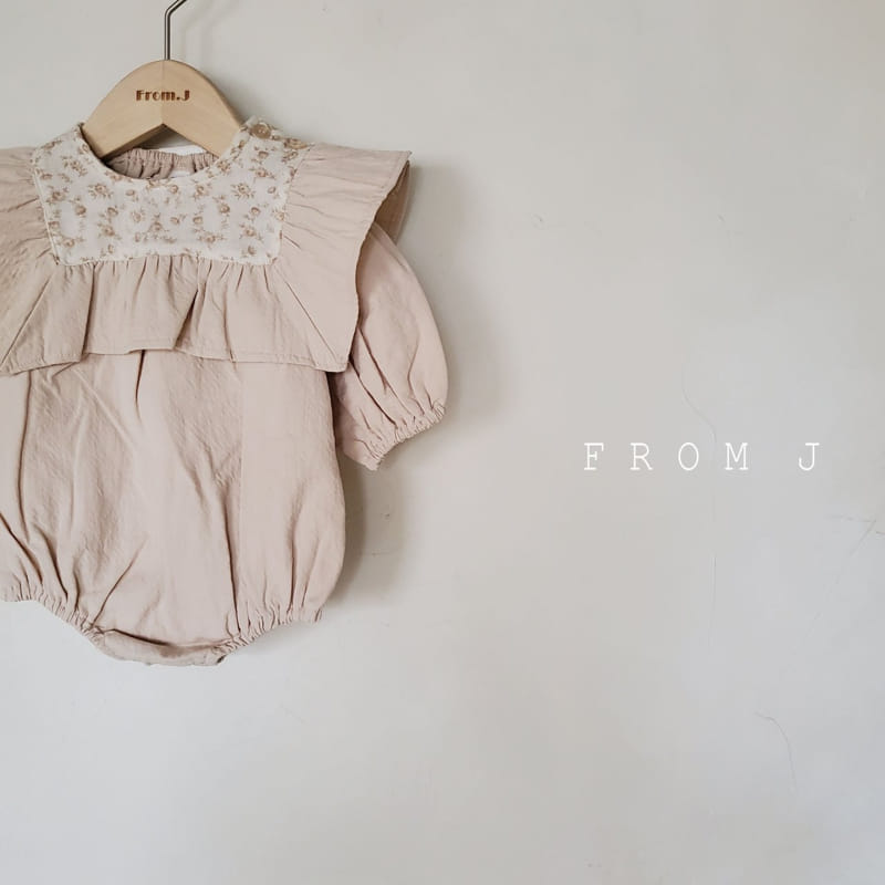 FROM J - Korean Children Fashion - #Kfashion4kids - Olive Cape Bodysuit - 7