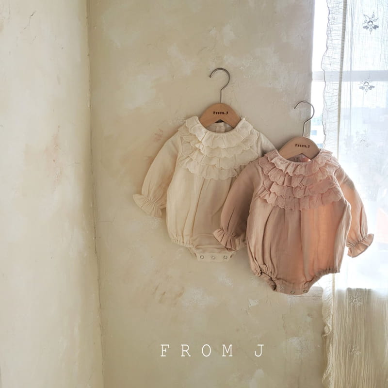 FROM J - Korean Children Fashion - #Kfashion4kids - Lace Cancan Bodysuit - 10