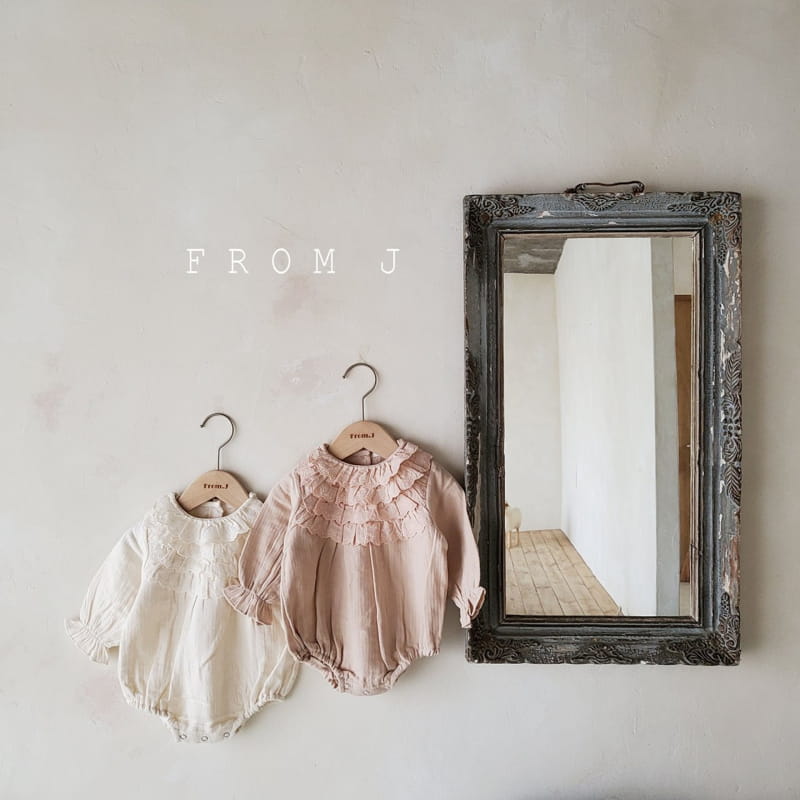 FROM J - Korean Children Fashion - #Kfashion4kids - Lace Cancan Bodysuit - 6