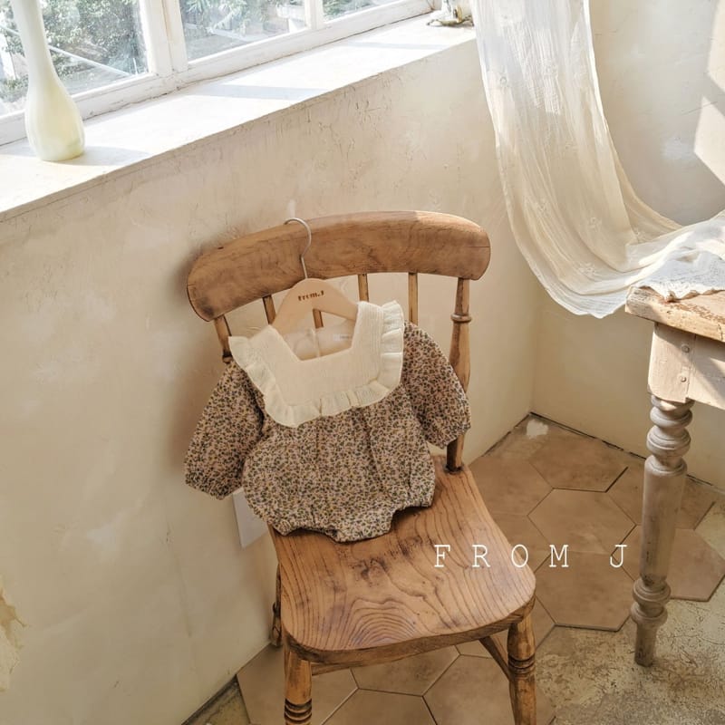 FROM J - Korean Children Fashion - #Kfashion4kids - Sugar Flower Frill Bodysuit - 7