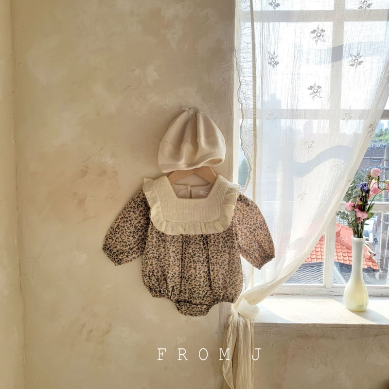 FROM J - Korean Children Fashion - #Kfashion4kids - Sugar Flower Frill Bodysuit - 9