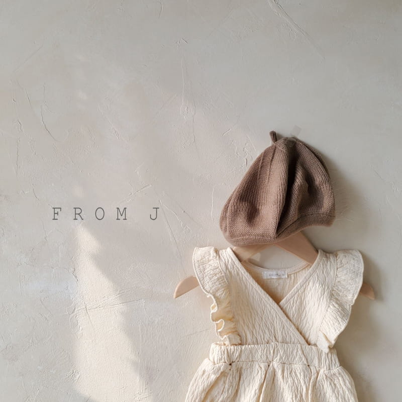 FROM J - Korean Children Fashion - #Kfashion4kids - Wrap Frill Suspender Bodysuit - 5